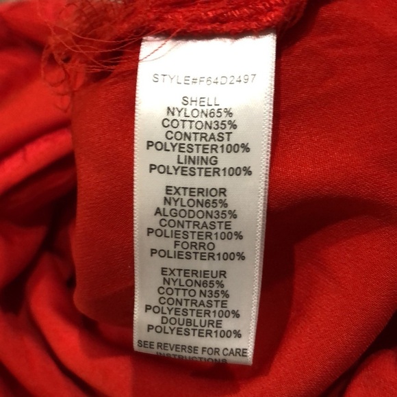 Adelyn Rae Cocktail Dress Size Small Red Lace - Picture 8 of 10